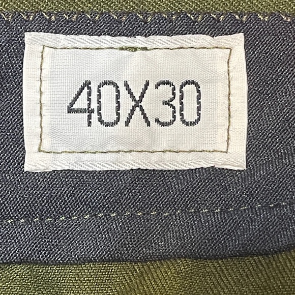 Vintage 90's FSS Pants Mens 40 x 30 Green Fire Fighting FR USFS Aramid USA Made - Picture 8 of 10